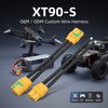 XT90-S Sestava svazku vodičů proti jiskřen&iacute; Samec Z&aacute;strčka 10AWG silikonov&yacute; kabel pro baterii dronu &Uacute;ložiště sol&aacute;rn&iacute; energie RC Hobby
