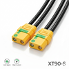 XT90-S ضد جرقه سیم مهار سیم شمع زن 10AWG کابل سیلیکونی برای پهپاد باتری باتری خورشیدی ذخیره انرژی RC سرگرمی