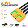XT90-S ضد جرقه سیم مهار سیم شمع زن 10AWG کابل سیلیکونی برای پهپاد باتری باتری خورشیدی ذخیره انرژی RC سرگرمی